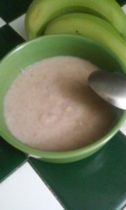 Green Banana Porridge