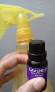 Water and Lavender for Locs Maintenance