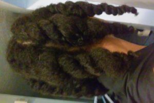 Two Strand Twist Protective Styling for Bedtime